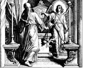 Gabriel speaks to Zacharias Gabriel speaks to Zacharias